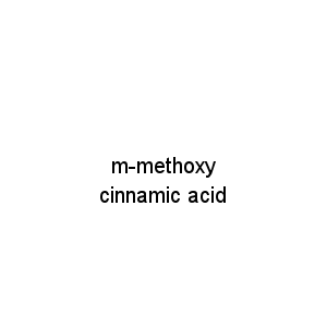 m-methoxy cinnamic acid